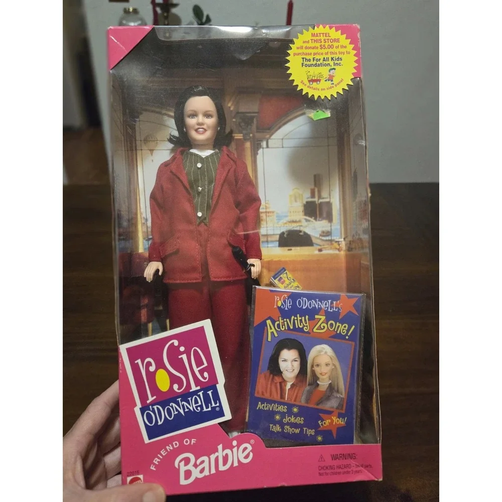 Vintage Rosie O Donnell Friend Of Barbie Doll Mattel New